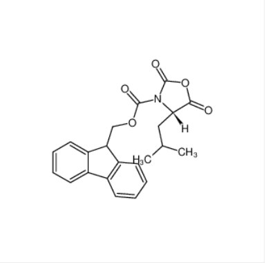 (S)-(9H-fluoren-9-yl)methyl 4-isobutyl-2,5-dioxooxazolidine-3-carboxylate,(S)-(9H-fluoren-9-yl)methyl 4-isobutyl-2,5-dioxooxazolidine-3-carboxylate