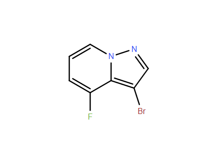 3-溴-4-氟吡唑并[1,5-a]吡啶,3-bromo-4-fluoropyrazolo[1,5-a]pyridine