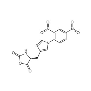 (S)-4-[1-(2,4-dinitro-phenyl)-1H-imidazol-4-ylmethyl]-oxazolidine-2,5-dione