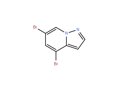 4,6-二溴吡唑并[1,5-A]吡啶,Pyrazolo[1,5-a]pyridine,4,6-dibromo-