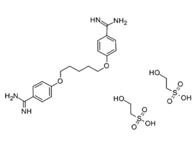 羟乙磺酸喷他脒,Pentamidine isethionate
