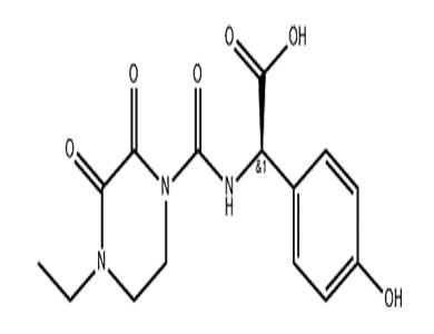 氧哌嗪酸,(2R)-2-[(4-Ethyl-2,3-dioxopiperazinyl)carbonylamino]-2-(4-hydroxyphenyl)acetic acid