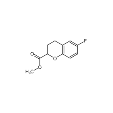 6-氟-3,4-二氢-2H-苯并吡喃-2-甲酸甲酯,methyl 6-fluoro-3,4-dihydro-2H-chromene-2-carboxylate