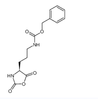 Carbamic acid, N-[3-[(4S)-2,5-dioxo-4-oxazolidinyl]propyl]-, phenylmethyl ester,Carbamic acid, N-[3-[(4S)-2,5-dioxo-4-oxazolidinyl]propyl]-, phenylmethyl ester