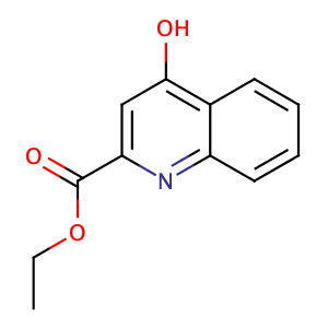 4-羟基喹啉-2-甲酸乙酯,Ethyl 4-hydroxyquinoline-2-carboxylate