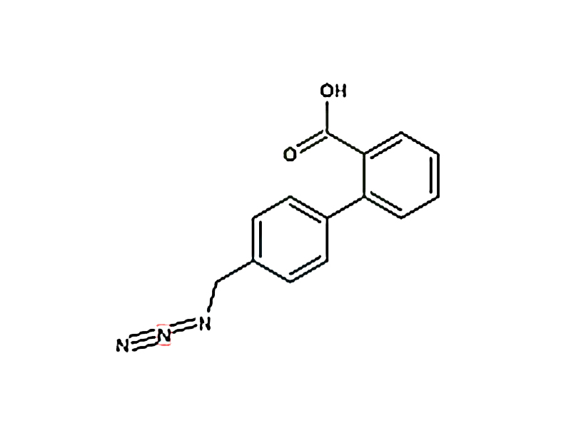 厄贝沙坦杂质AZBA,2-[4-(Azidomethyl)phenyl]benzoic acid