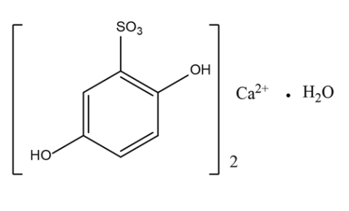 羥苯磺酸鈣,Calcium dobesilate