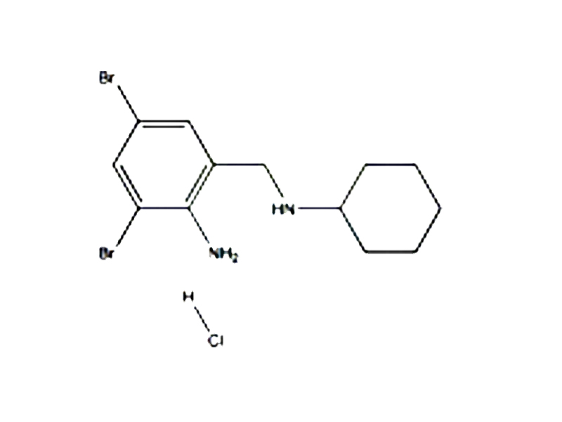 盐酸溴己新杂质G,2,4-Dibromo-6-((cyclohexylamino)methyl)aniline hydrochloride