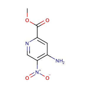 4-氨基-5-硝基-2-吡啶羧酸甲酯,Methyl 4-amino-5-nitropicolinate