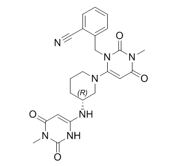 阿格列汀杂质18,(R)-2-((3-methyl-6-(3-((1-methyl-2,6-dioxo-1,2,3,6-tetrahydropyrimidin-4-yl)amino)piperidin-1-yl)-2,4-dioxo-3,4-dihydropyrimidin-1(2H)-yl)methyl)benzonitrile