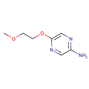 5-(2-甲氧基乙氧基)吡嗪-2-胺,5-(2-Methoxyethoxy)pyrazin-2-amine