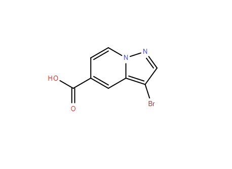 3-溴吡唑[1,5-A]吡啶-5-羧酸,3-bromoH-pyrazolo[1,5-a]pyridine-5-carboxylicacid