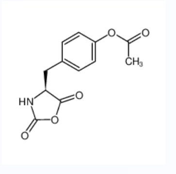 (S)-4-(4-acetoxy-benzyl)-oxazolidine-2,5-dione,(S)-4-(4-acetoxy-benzyl)-oxazolidine-2,5-dione