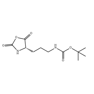 tert-butyl (S)-(3-(2,5-dioxooxazolidin-4-yl)propyl)carbamate