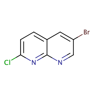 6-溴-2-氯-1,8-萘啶,6-Bromo-2-chloro-1,8-naphthyridine