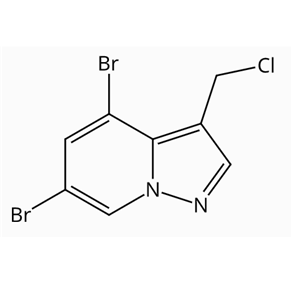 4,6-二溴-3-氯甲基吡唑并[1,5-a]吡啶