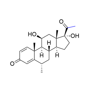 甲泼尼龙杂质13,11β,17-dihydroxy-6α-methylpregna-1,4-diene-3,20-dione