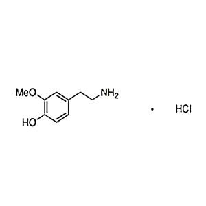3-甲氧基-4-羟基苯乙胺,3-Methoxy-p-tyramine Hydrochloride