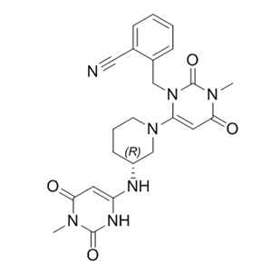 阿格列汀杂质18,(R)-2-((3-methyl-6-(3-((1-methyl-2,6-dioxo-1,2,3,6-tetrahydropyrimidin-4-yl)amino)piperidin-1-yl)-2,4-dioxo-3,4-dihydropyrimidin-1(2H)-yl)methyl)benzonitrile