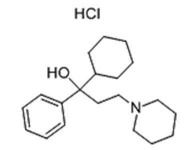 盐酸苯海索,Benzhexol hydrochloride