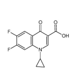 1-环丙基-6,7-二氟-1,4-二氢-4-氧代-3-喹啉甲酸,1-CYCLOPROPYL-6,7-DIFLUORO-1,4-DIHYDRO-4-OXOQUINOLINE-3-CARBOXYLIC ACID