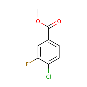 4-氯-3-氟苯甲酸甲酯,Methyl 4-chloro-3-fluorobenzoate