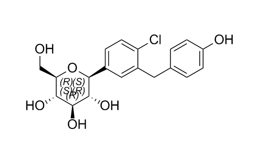 恩格列净杂质04,(2S,3R,4R,5S,6R)-2-(4-chloro-3-(4-hydroxybenzyl)phenyl)-6-(hydroxymethyl)tetrahydro-2H-pyran-3,4,5-triol