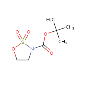 1,2,3-氧杂噻唑烷-3-羧酸叔丁酯2,2-二氧化物,tert-butyl 2,2-dioxo-1,2λ?,3-oxathiazolidine-3-carboxylate