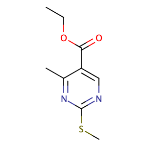 4-甲基-2-甲硫基嘧啶-5-甲酸乙酯,Ethyl 4-methyl-2-(methylthio)pyrimidine-5-carboxylate