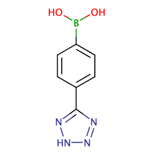 4-(2H-四氢唑-5-基)苯硼酸