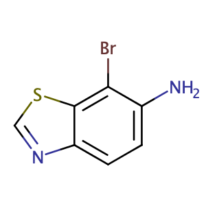 6-氨基-7-溴苯并噻唑,6-AMINO-7-BROMO-BENZOTHIAZOLE