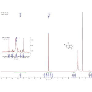 6-溴-7-氯-3H-咪唑并[4,5-b]吡啶,6-bromo-7-chloro-3H-imidazo[4,5-b]pyridine