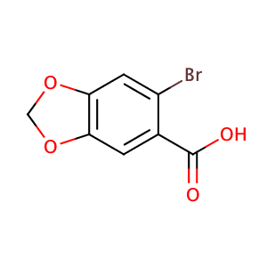 6-溴苯并[d][1,3]二噁英-5-羧酸,6-Bromobenzo[d][1,3]dioxole-5-carboxylic acid