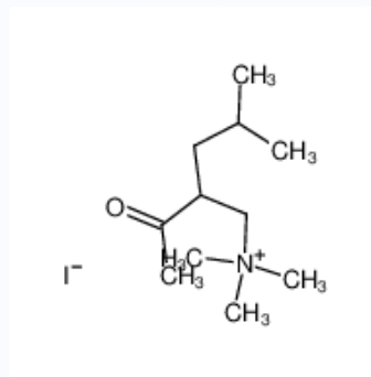 (2-乙?；?4-甲基戊基)三甲基碘化銨,(2-Acetyl-4-methylpentyl)trimethylammonium Iodide