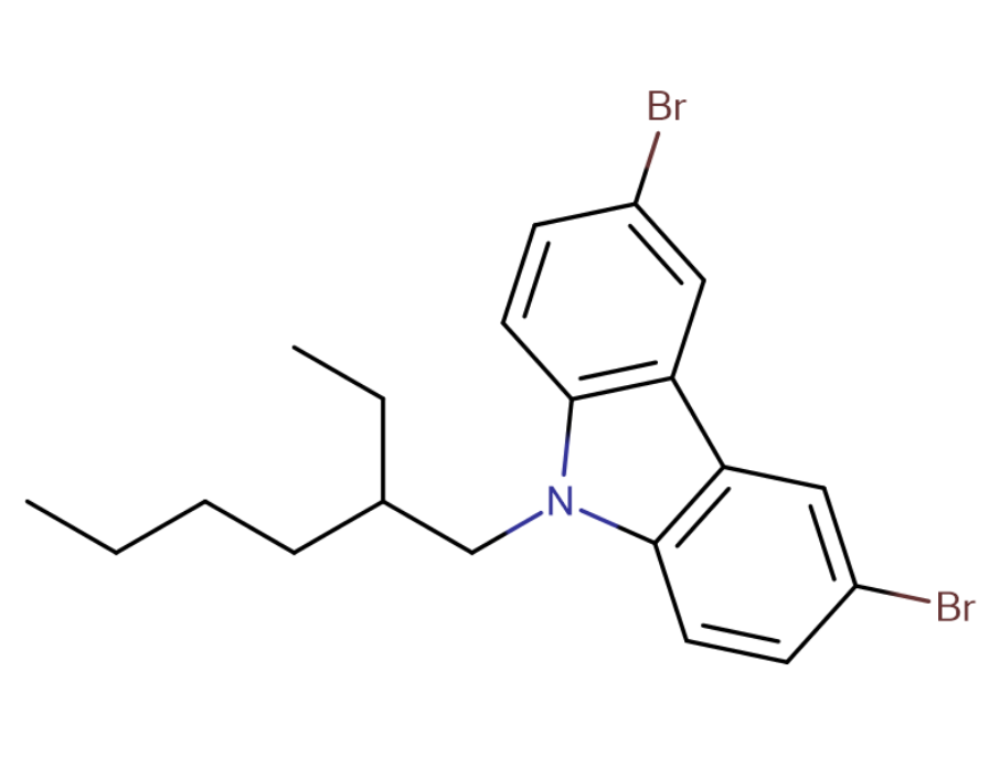 3,6-二溴-9-(2-乙基己基)咔唑,3,6-dibroMo-9-(2-ethylhexyl)-9H-carbazole