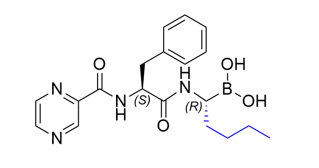 硼替佐米杂质04,((R)-1-((S)-3-phenyl-2-(pyrazine-2-carboxamido)propanamido)pentyl)boronic acid