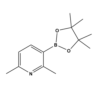 2,6-二甲基吡啶-3-硼酸频哪醇酯,2,6-dimethyl-3-(4,4,5,5-tetramethyl-1,3,2-dioxaborolan-2-yl)pyridine