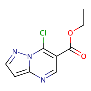 7-氯吡唑并[1,5-a]嘧啶-6-羧酸乙酯,Ethyl 7-chloropyrazolo[1,5-a]pyrimidine-6-carboxylate