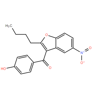 2-丁基-3-(4-羟基苯甲酰基)-5-硝基苯并呋喃,2-Butyl-3-(4-hydroxybenzoyl)-5-nitrobenzofuran