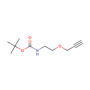氨基甲酸，[2-（2-丙炔氧基）乙基]、1,1-二甲基乙酯（9CI）
