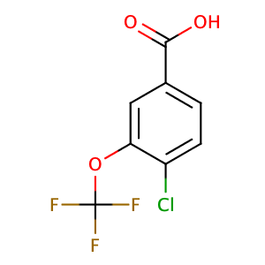 4-氯-3-三氟甲氧基苯甲酸,4-Chloro-3-(trifluoromethoxy)benzoic acid