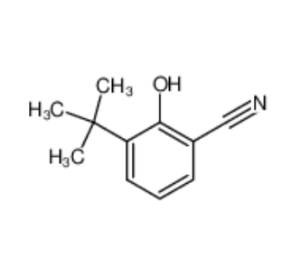 2-羟基-3-叔丁基苯腈,2-hydroxy-3-tert-butyl benzonitrile