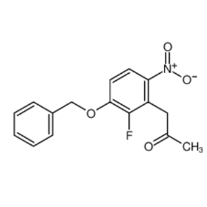 2-乙酰亚甲基-3-氟-4-苄氧基硝基苯