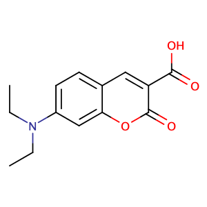 7-(二乙胺基)-2-氧代-2-苯并吡喃-3-羧酸,7-(Diethylamino)coumarin-3-carboxylic acid