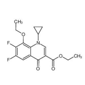 乙基 1-环丙基-8-乙氧基-6,7-二氟-4-氧代-1,4-二氢喹啉-3-甲酸酯,ethyl 1-cyclopropyl-8-ethoxy-6,7-difluoro-4-oxo-1,4-dihydroquinoline-3-carboxylate