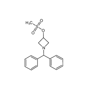 1-二苯甲基-3-甲烷磺酸氮杂环丁烷,1-(Diphenylmethyl)-3-azetidinyl methanesulfonate