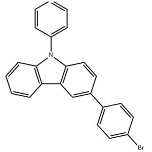 3-(4-溴苯基)-9-苯基咔唑