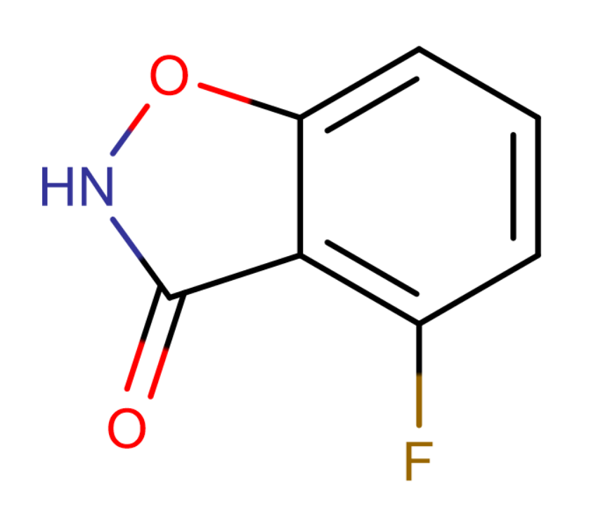 4-氟-1,2-苯并异恶唑-3(2H)-酮,1,2-Benzisoxazol-3(2H)-one,4-fluoro-(9CI)