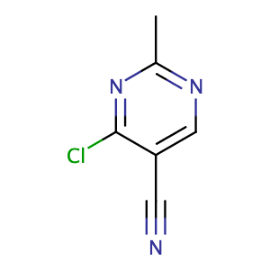4-氯-2-甲基嘧啶-5-甲腈,4-Chloro-2-methylpyrimidine-5-carbonitrile