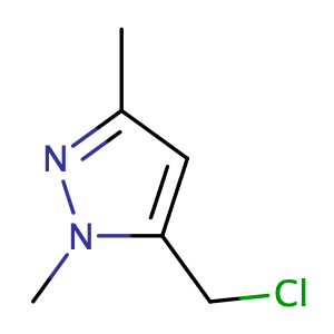 5-氯甲基-1,3-二甲基-1H-吡唑,5-(CHLOROMETHYL)-1,3-DIMETHYL-1H-PYRAZOLE